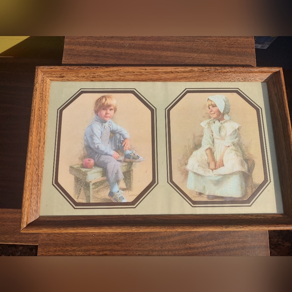 Vintage James ingwersen infant portrait
